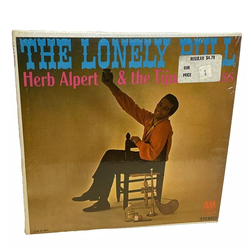 Herb Alpert & The Tijuana Brass The Lonely Bull (Vinyl, 1964) A&M 101S VG+ LP JK